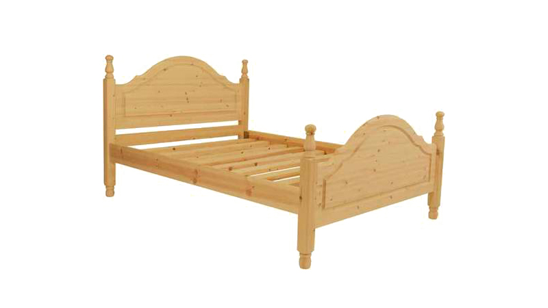 Solid Wood Single & Double Beds