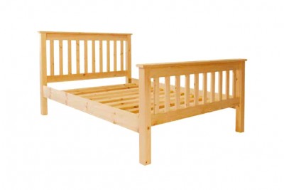 Solid Wood Single & Double Beds