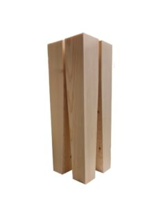3" (69mm) Pine Tapered Coffee Table / Stool Legs