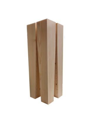 3" (69mm) Pine Tapered Coffee Table / Stool Legs