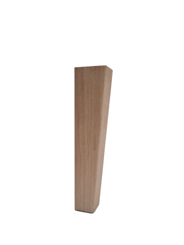 Beech Tapered Stool Leg 230mm High